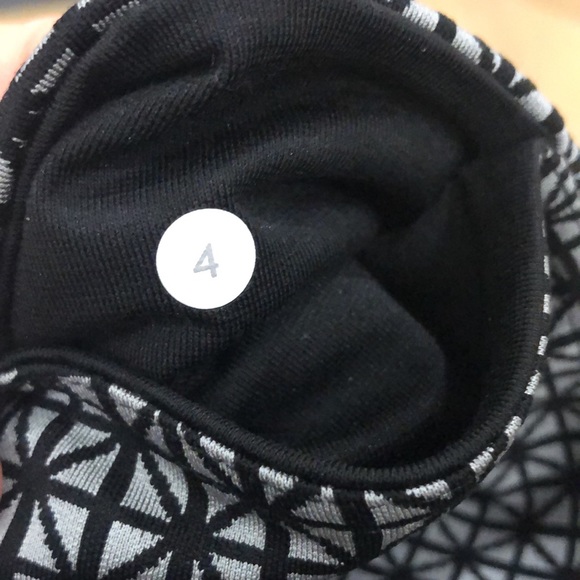 Lululemon Wunder Under Pant *Full-On Luon Tri Geo Silver Spoon Black 4 - Picture 6 of 6